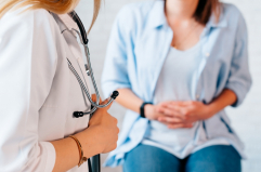 Baja por menstruación